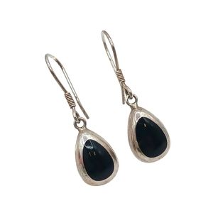 Silpada black onyx earrings